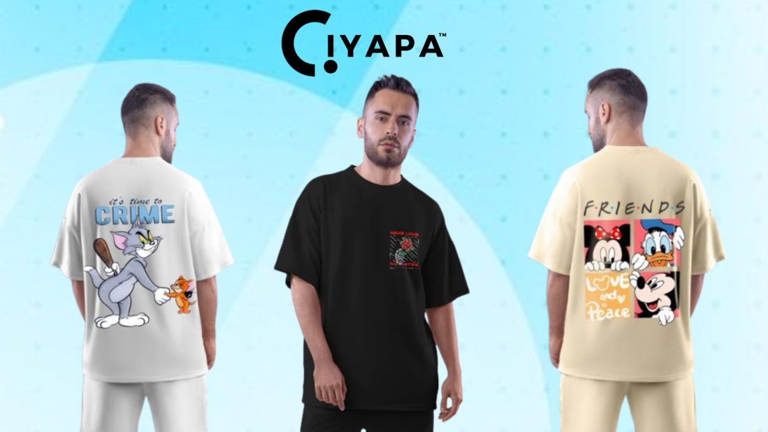 Latest Round Neck T-shirts For Men 2024 | Ciyapa