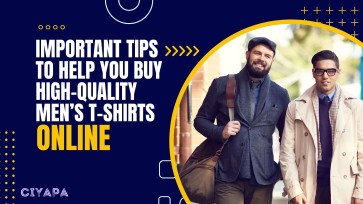 Important Tips to Help You Buy High-Quality Men’s T-shirts Online 