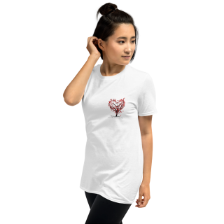 All You Need Is Love Side Print Half-Sleeve Women's T-Shirt