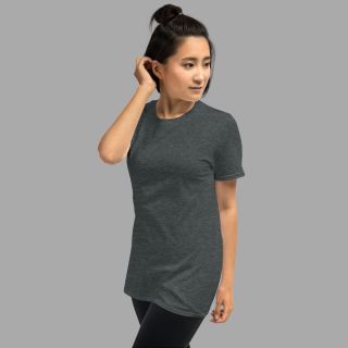 Anthra Melange Half Sleeve T-Shirt Womens