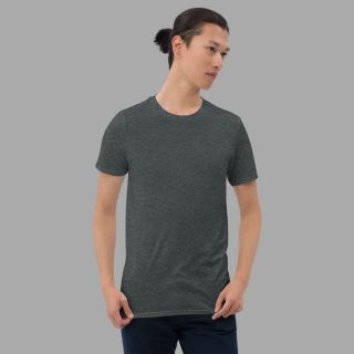 Anthra Melange Half Sleeve T-Shirt  Mens
