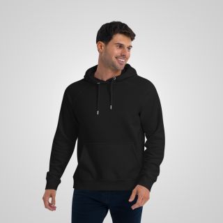 Hooded Sweatshirt: Black