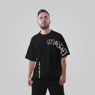 LUXURIOUS TYPOGRAPHY OVERSIZED T-SHIRT