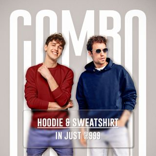 Men's Combo Hoodies & Sweatshirt Combo Hoodies - Pack of 2