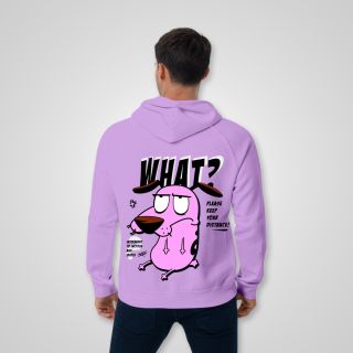 Courage The Cowardly Dog: Hooded Sweatshirt