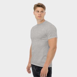 SPORTS GREY T-SHIRT | PROPER FIT - GO FOR IT