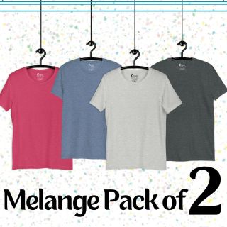 Ciyapa Unisex Melange Combo Pack of 2