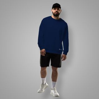 Essential Everyday Pullover: Sapphire Blue