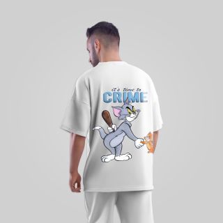 Tom and Jerry: Crime Busters oversized t-shirt