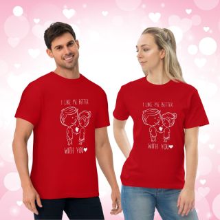 Valentine Gift Combo For Her I Like Me Better With You Ruby Red Couple