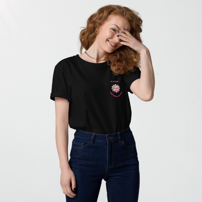 Get Empowered with Hey Girlfriends Femme Power Printed T Shirt