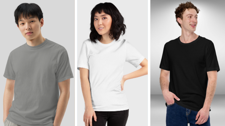 The versatile magic of plain tshirt - Ciyapa