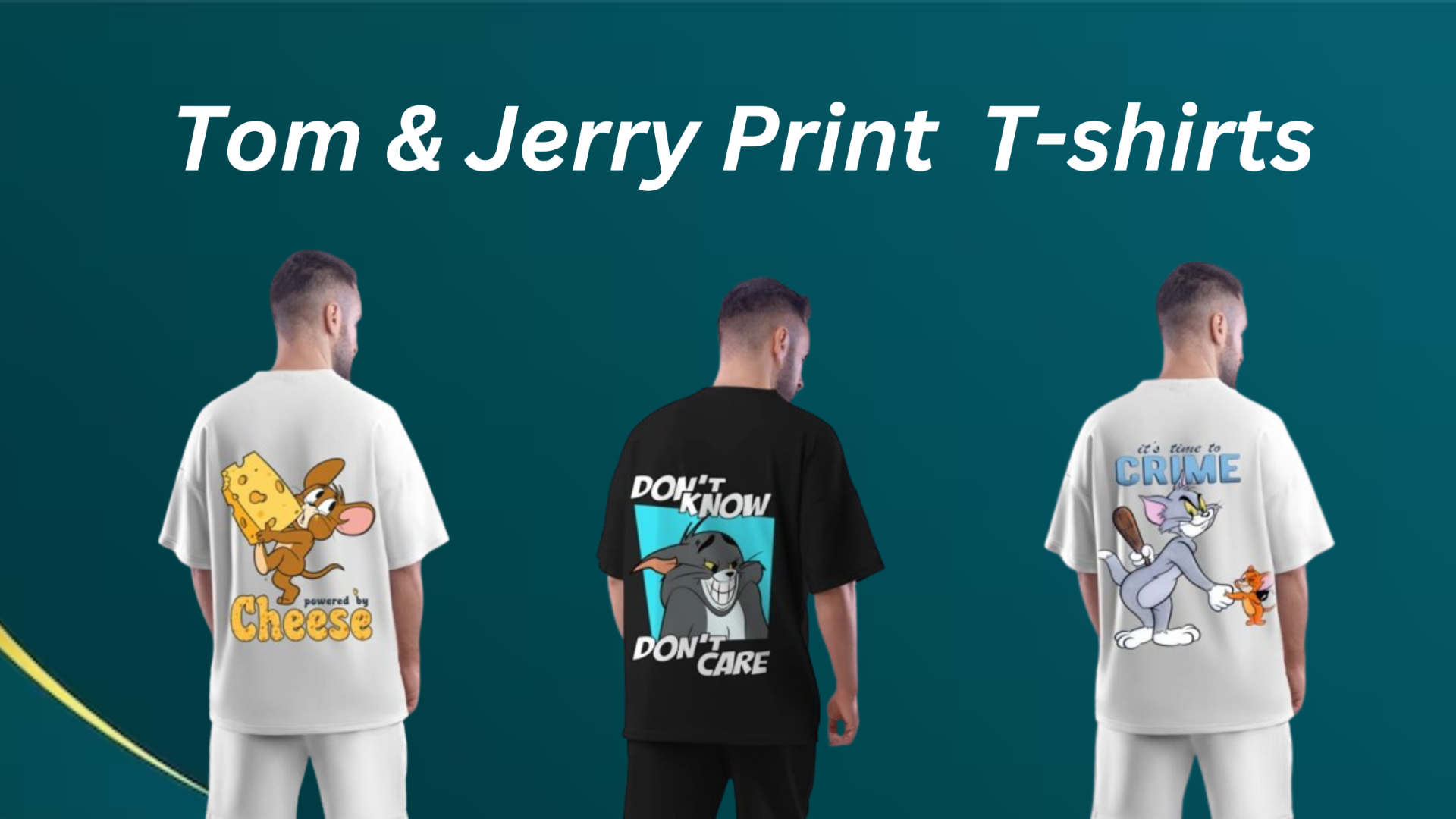 Tom and Jerry Print T-shirt